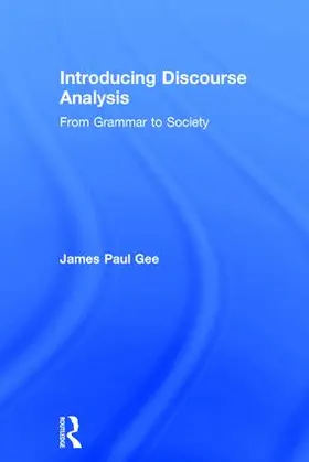 Gee |  Introducing Discourse Analysis | Buch |  Sack Fachmedien