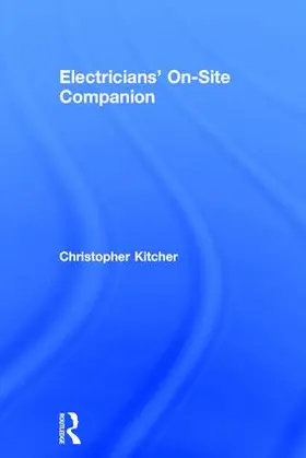 Kitcher |  Electricians' On-Site Companion | Buch |  Sack Fachmedien