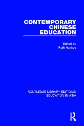 Hayhoe |  Contemporary Chinese Education | Buch |  Sack Fachmedien