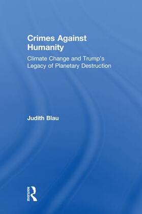 Blau |  Crimes Against Humanity | Buch |  Sack Fachmedien
