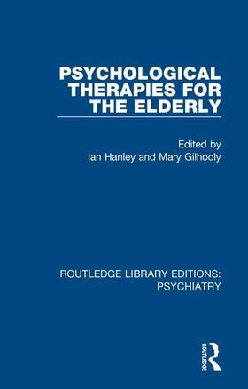 Hanley / Gilhooly |  Psychological Therapies for the Elderly | Buch |  Sack Fachmedien