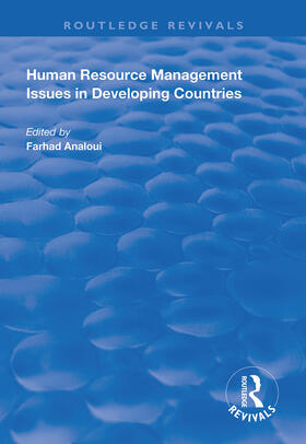 Analoui |  Human Resource Management Issues in Developing Countries | Buch |  Sack Fachmedien