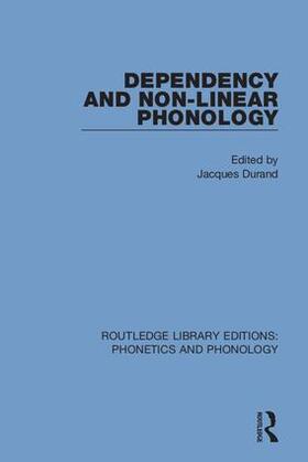 Durand |  Dependency and Non-Linear Phonology | Buch |  Sack Fachmedien