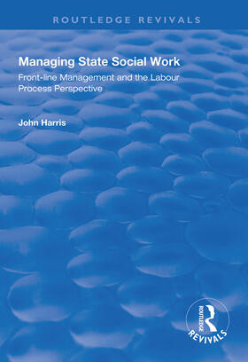Harris |  Managing State Social Work | Buch |  Sack Fachmedien