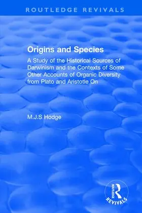 Hodge |  Origins and Species | Buch |  Sack Fachmedien