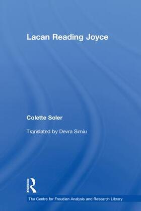 Soler |  Lacan Reading Joyce | Buch |  Sack Fachmedien