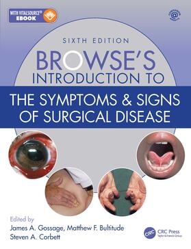 Gossage / Bultitude / Corbett |  Browse's Introduction to the Symptoms & Signs of Surgical Disease | Buch |  Sack Fachmedien