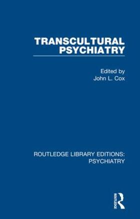 Cox |  Transcultural Psychiatry | Buch |  Sack Fachmedien