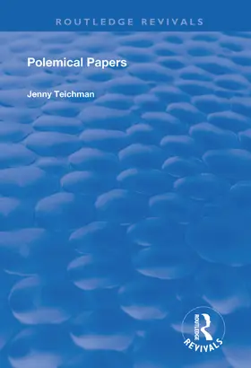 Teichman |  Polemical Papers | Buch |  Sack Fachmedien