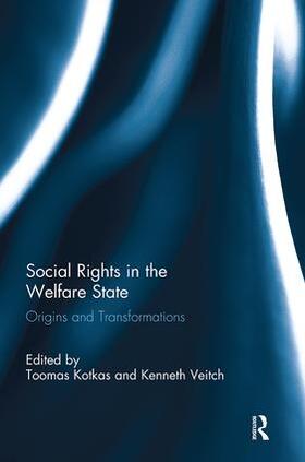 Kotkas / Veitch |  Social Rights in the Welfare State | Buch |  Sack Fachmedien
