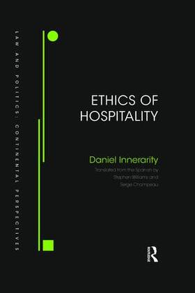 Innerarity |  Ethics of Hospitality | Buch |  Sack Fachmedien