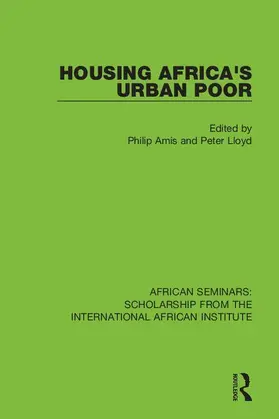 Amis / Lloyd |  Housing Africa's Urban Poor | Buch |  Sack Fachmedien