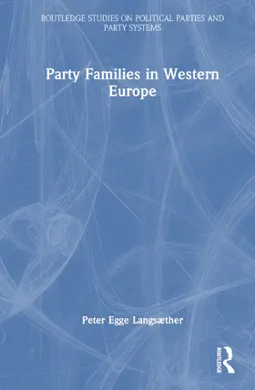 Langsæther |  Party Families in Western Europe | Buch |  Sack Fachmedien