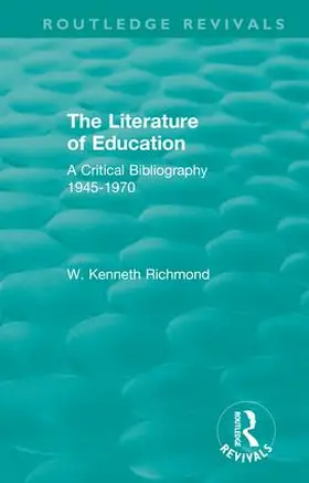 Richmond |  The Literature of Education | Buch |  Sack Fachmedien