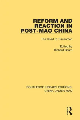 Baum |  Reform and Reaction in Post-Mao China | Buch |  Sack Fachmedien