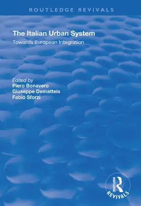 Bonavero / Dematteis / Sforzi |  The Italian Urban System | Buch |  Sack Fachmedien