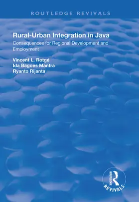 Rotage / Rotagé |  Rural-Urban Integration in Java | Buch |  Sack Fachmedien