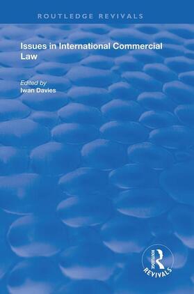 Davies |  Issues in International Commercial Law | Buch |  Sack Fachmedien