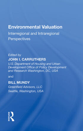 Mundy / Carruthers |  Environmental Valuation | Buch |  Sack Fachmedien