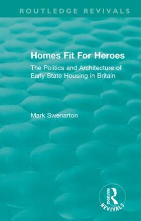 Swenarton |  Homes Fit For Heroes | Buch |  Sack Fachmedien