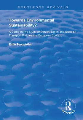 Tengstroem / Tengström |  Towards Environmental Sustainability? | Buch |  Sack Fachmedien