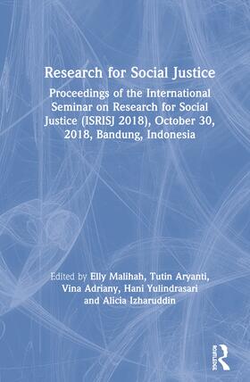 Malihah / Adriany / Aryanti |  Research for Social Justice | Buch |  Sack Fachmedien