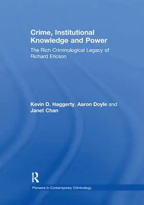 Doyle / Haggerty |  Crime, Institutional Knowledge and Power | Buch |  Sack Fachmedien