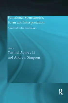 Simpson / Yen-hui |  Functional Structure(s), Form and Interpretation | Buch |  Sack Fachmedien