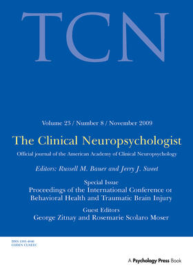 Zitnay / Moser |  Proceedings of the International Conference on Behavioral Health and Traumatic Brain Injury | Buch |  Sack Fachmedien