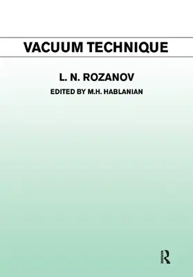 Rozanov |  Vacuum Technique | Buch |  Sack Fachmedien