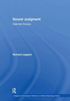 Leppert |  Sound Judgment | Buch |  Sack Fachmedien