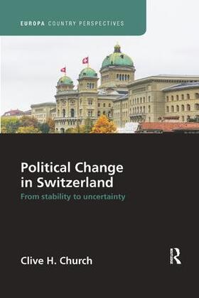 Church |  Political Change in Switzerland | Buch |  Sack Fachmedien