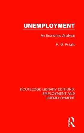 Knight |  Unemployment | Buch |  Sack Fachmedien