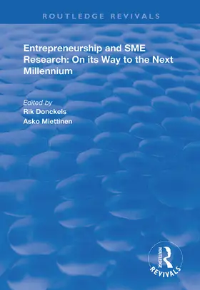 Donckels / Miettinen |  Entrepreneurship and SME Research | Buch |  Sack Fachmedien