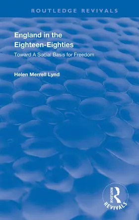 Lynd |  England in the Eighteen Eighties | Buch |  Sack Fachmedien