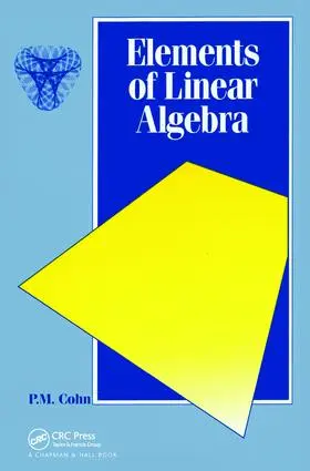 Cohn |  Elements of Linear Algebra | Buch |  Sack Fachmedien