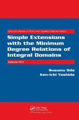 Oda |  Simple Extensions with the Minimum Degree Relations of Integral Domains | Buch |  Sack Fachmedien