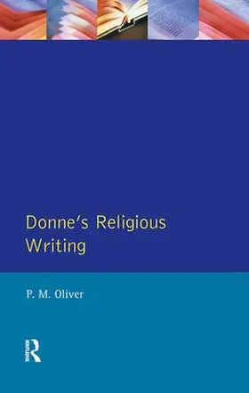 Oliver |  Donne's Religious Writing | Buch |  Sack Fachmedien