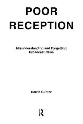 Gunter |  Poor Reception | Buch |  Sack Fachmedien