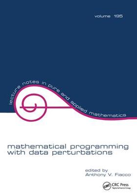 Fiacco |  Mathematical Programming with Data Perturbations | Buch |  Sack Fachmedien