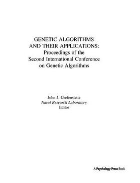 Grefenstette |  Genetic Algorithms and their Applications | Buch |  Sack Fachmedien