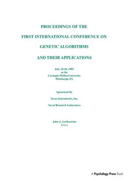 Grefenstette |  Proceedings of the First International Conference on Genetic Algorithms and their Applications | Buch |  Sack Fachmedien