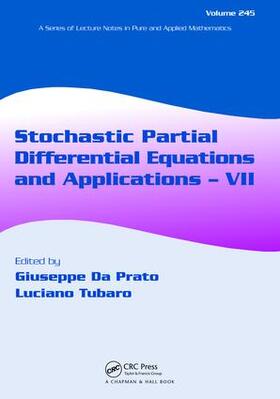 Da Prato / Tubaro |  Stochastic Partial Differential Equations and Applications - VII | Buch |  Sack Fachmedien