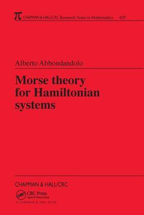 Abbondandolo |  Morse Theory for Hamiltonian Systems | Buch |  Sack Fachmedien