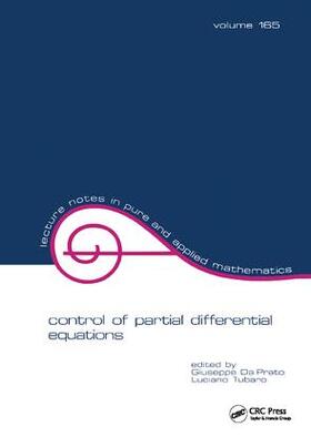 Da Prato / Tubaro |  Control of Partial Differential Equations | Buch |  Sack Fachmedien