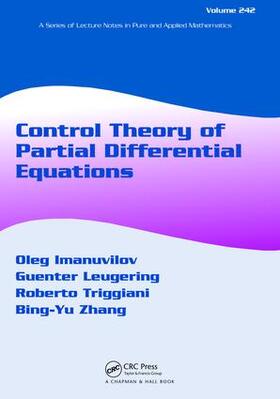 Leugering |  Control Theory of Partial Differential Equations | Buch |  Sack Fachmedien