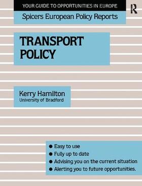 Hamilton |  Transport Policy | Buch |  Sack Fachmedien