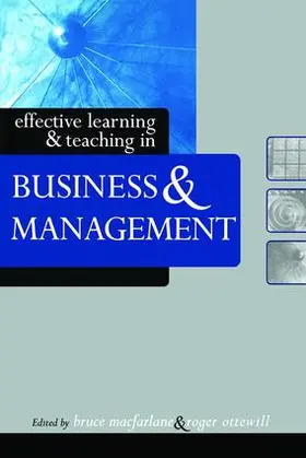 Macfarlane |  Effective Learning and Teaching in Business and Management | Buch |  Sack Fachmedien