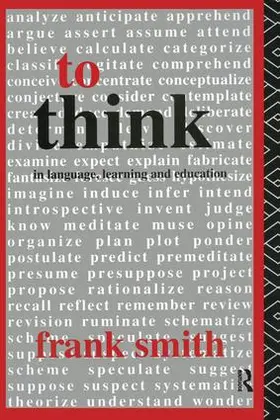 Smith |  To Think | Buch |  Sack Fachmedien