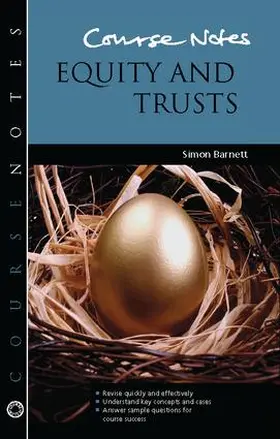 Barnett |  Course Notes: Equity and Trusts | Buch |  Sack Fachmedien